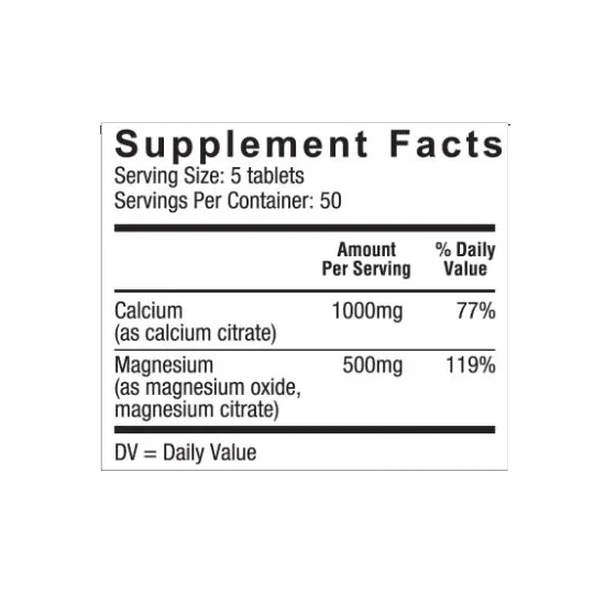 CORE CALCIUM MAGNESIUM FACTS